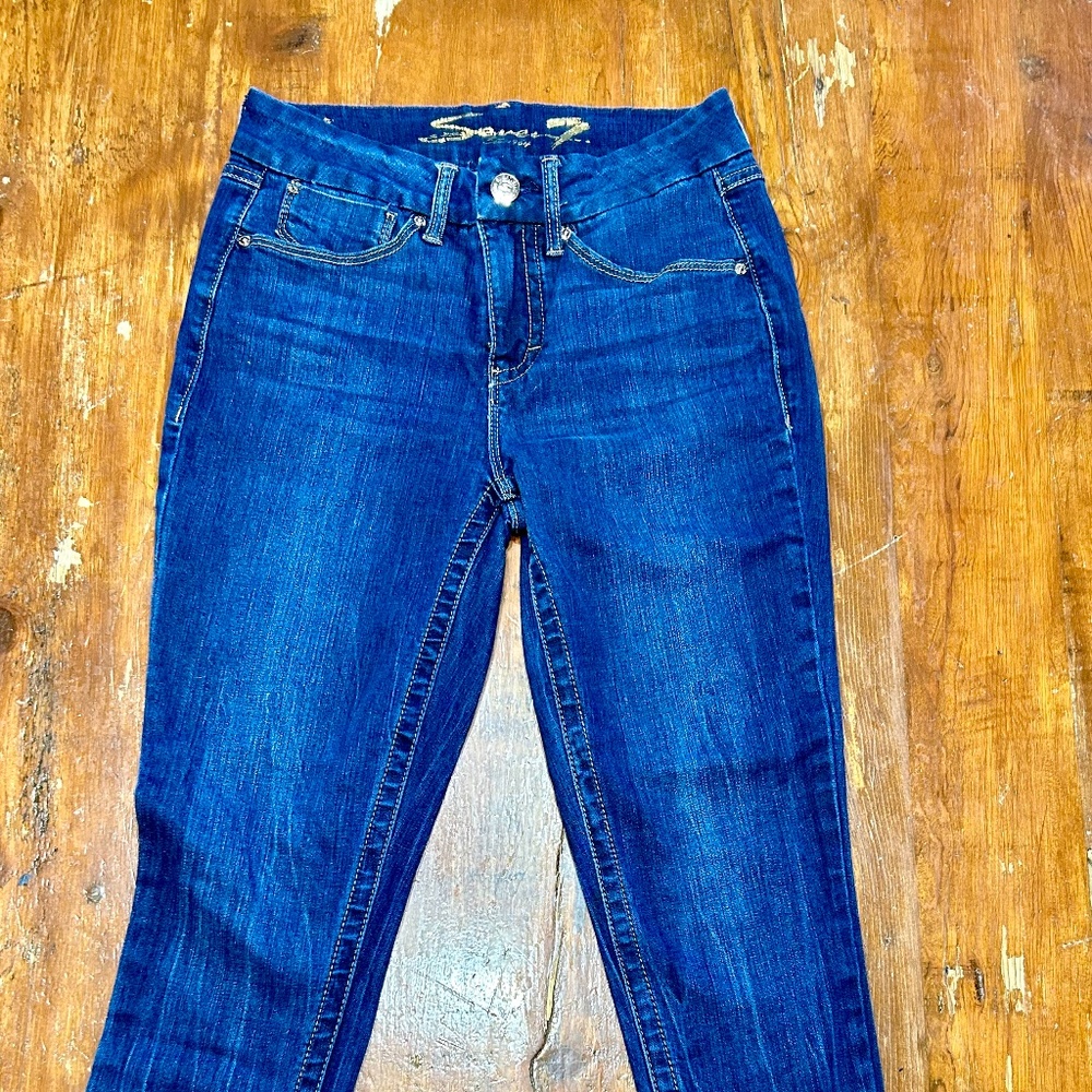 Seven for all Mankind High Rise Skinny Jeans Size 4
